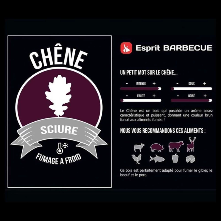Sciure De Fumage Chêne 15 Kg - Esprit Barbecue 2 Sciure De Fumage Chêne 15 Kg - Esprit Barbecue – Image 2