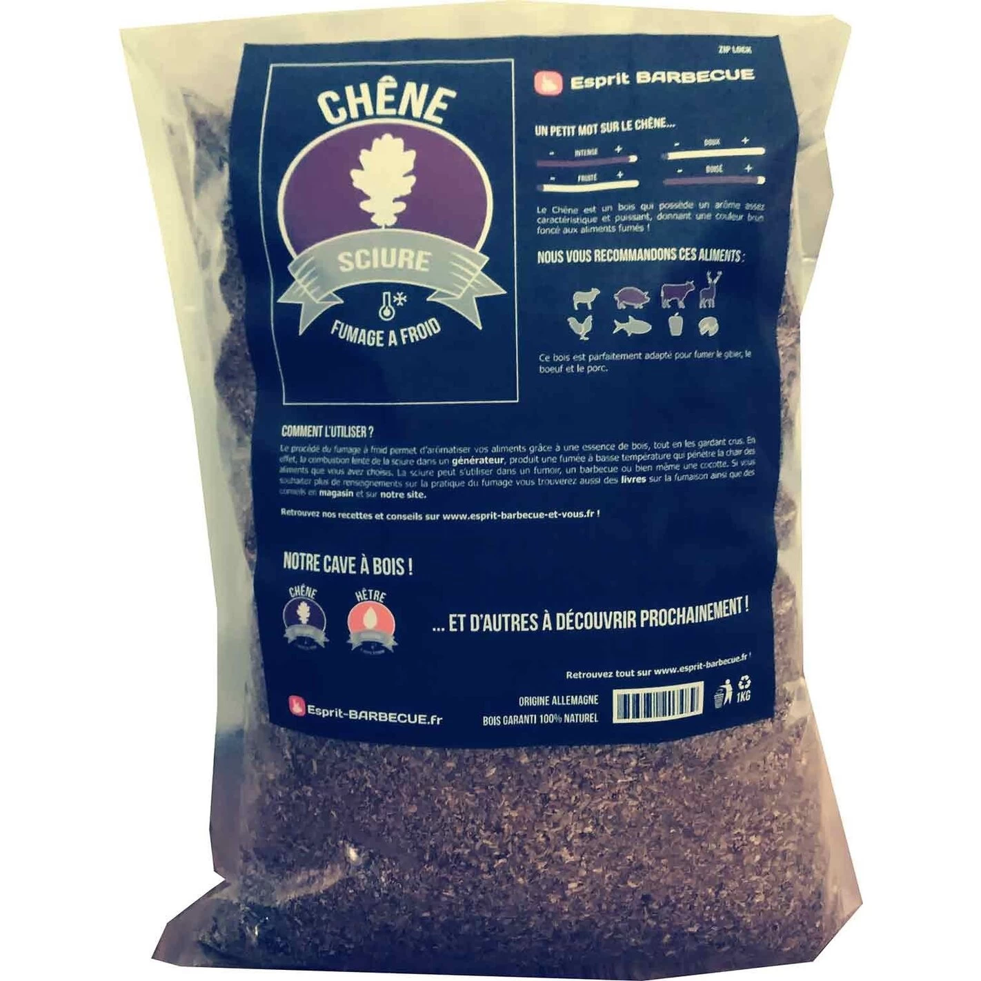 Sciure De Fumage Chêne 15 Kg - Esprit Barbecue 1 Sciure De Fumage Chêne 15 Kg - Esprit Barbecue