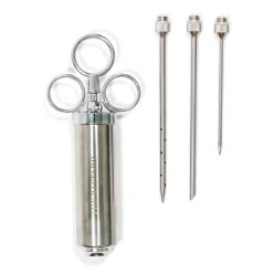 Seringue à Marinade + 3 Aiguilles En Inox Serious Injector - The Bastard