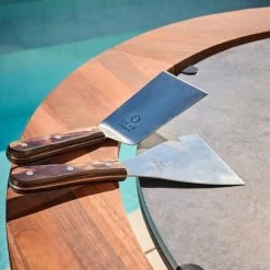 Set De 2 Spatules Pour Brasero Plancha - Ofyr 5 Set De 2 Spatules Pour Brasero Plancha - Ofyr -Foyer Extérieur Pour Barbecue set 2 spatules ofyr 6019917475447 2