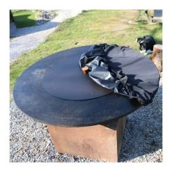 Set étouffoir + Housse Brasero XL ø150 Cm - Ofyr -Foyer Extérieur Pour Barbecue set etouffoir housse brasero XL 6019925768722 2