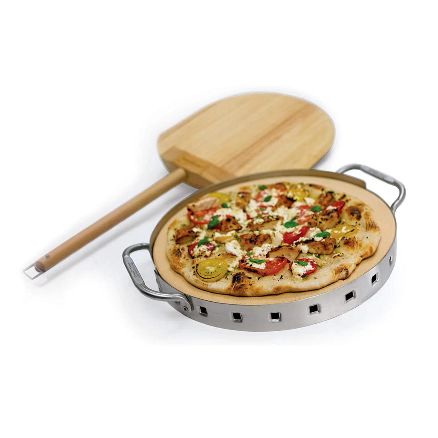 Set Pierre à Pizza ⌀ 33 Cm + Pelle - Broil King 3 Set Pierre à Pizza ⌀ 33 Cm + Pelle - Broil King – Image 3