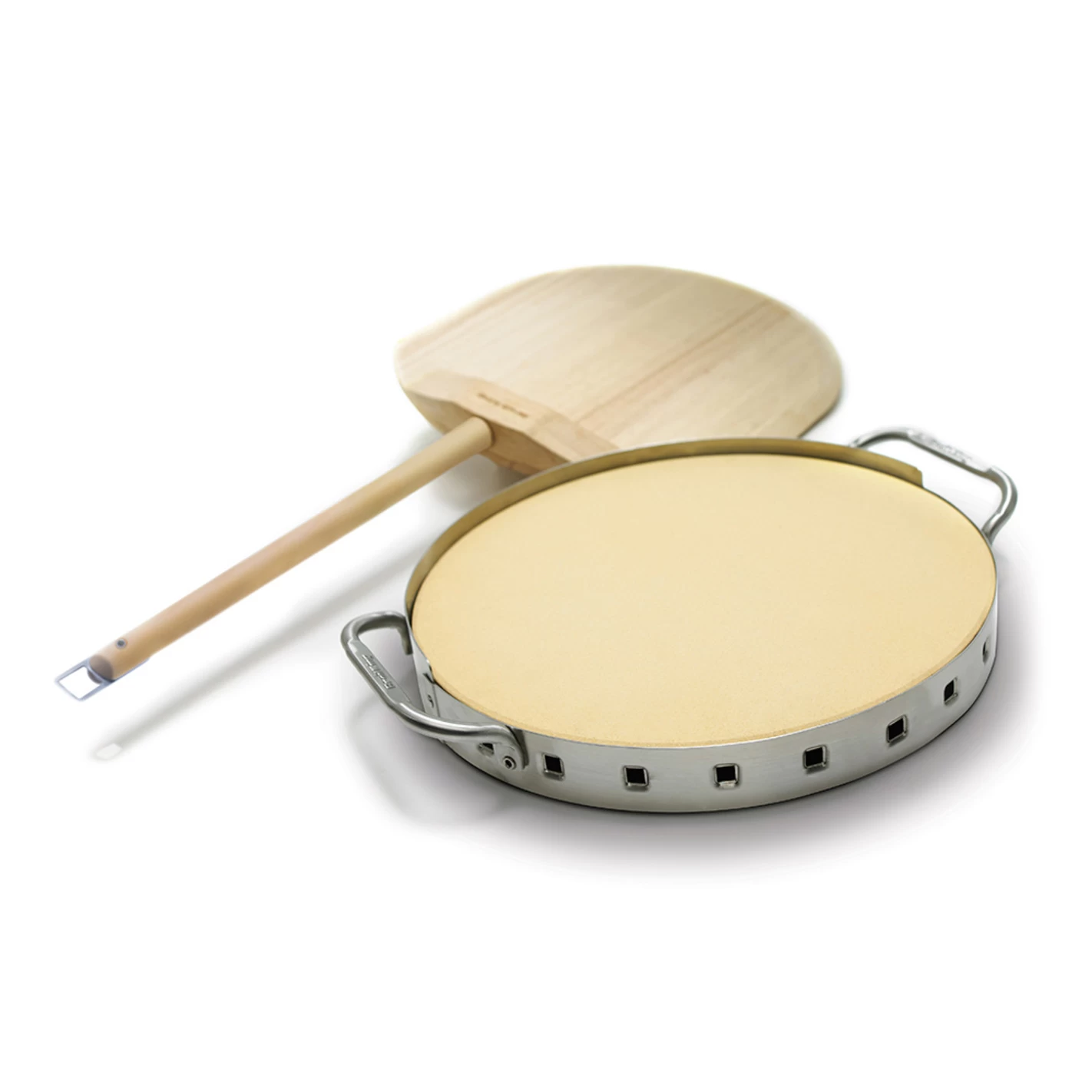 Set Pierre à Pizza ⌀ 33 Cm + Pelle - Broil King 1 Set Pierre à Pizza ⌀ 33 Cm + Pelle - Broil King