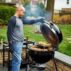 Barbecue Kamado Summit E6 - Weber -Foyer Extérieur Pour Barbecue summit kamado e6 0077924159152 4