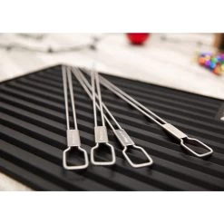 Repose Accessoires En Silicone - Tapis Pour Tablette - Broil King -Foyer Extérieur Pour Barbecue support ustensiles silicone 0060162600098 4