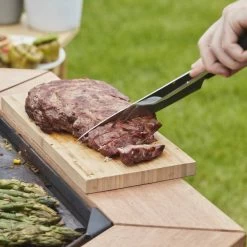 Table D’appoint En Bois Brasero Nestor - Barbecook -Foyer Extérieur Pour Barbecue table appoint nestor barbecook 5404035708088 3