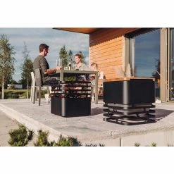 Tablette Pour Brasero Cube En Bambou - Höfats -Foyer Extérieur Pour Barbecue tablette bambou cube hofats 4260447330146 3