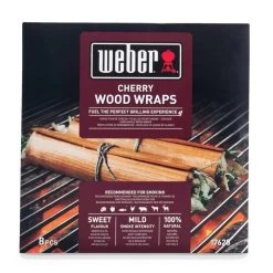 Weber Wood Wraps Cherry - Feuille Cerise*